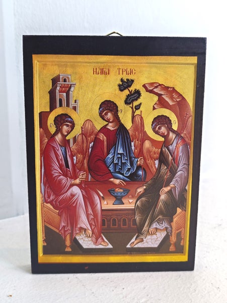 Ikoni Pyh&auml; Kolminaisuus 10x15 cm