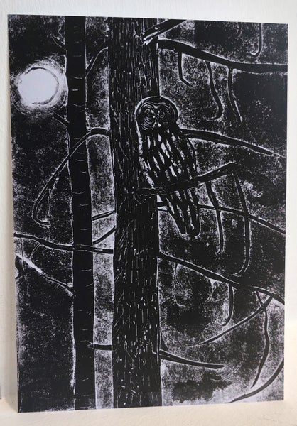 Postikortti/printti P&ouml;ll&ouml; ja kuu A5